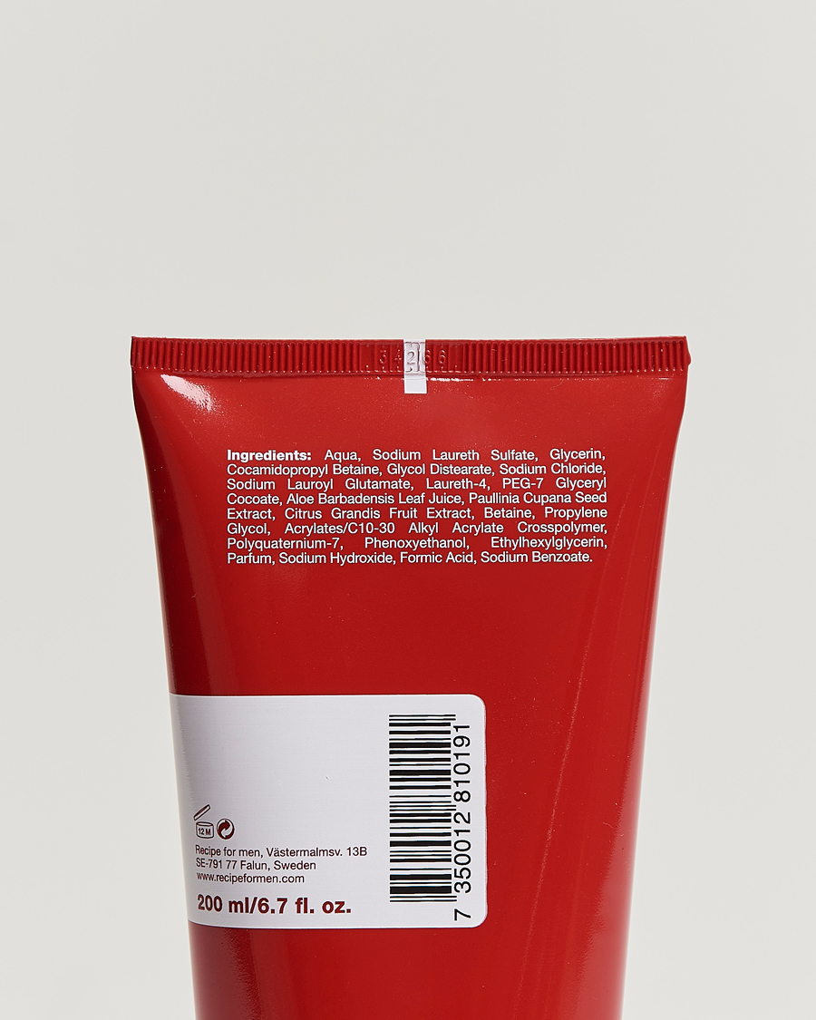 Men | Skincare | Recipe for men | Ultra Clean Shower Gel 200ml