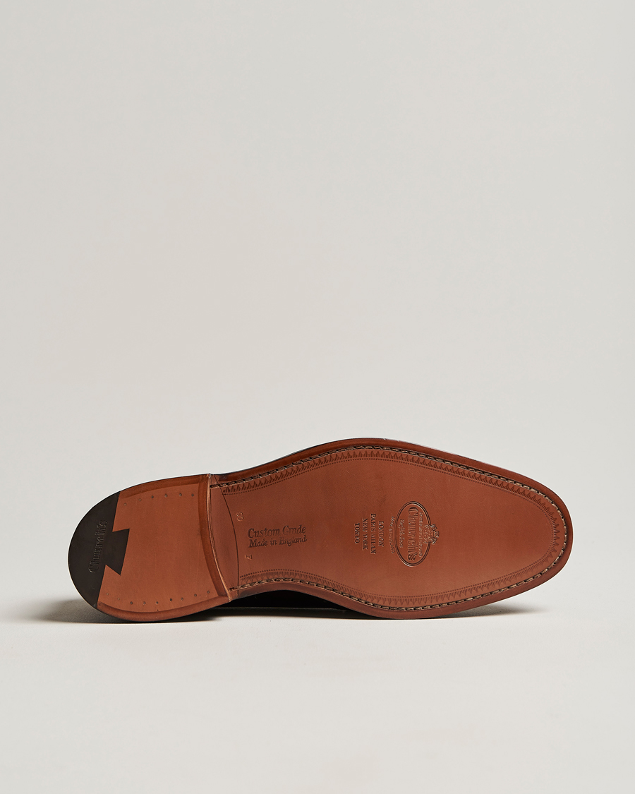 Men | Brogues | Church's | Grafton Polished Binder Brogue Burgundy