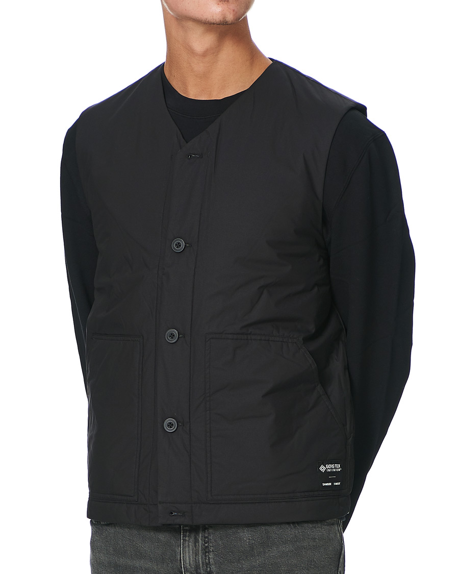 Men | Coats & Jackets | Samsøe Samsøe | Samsøe & Samsøe Tom Gore-Tex Vest Black