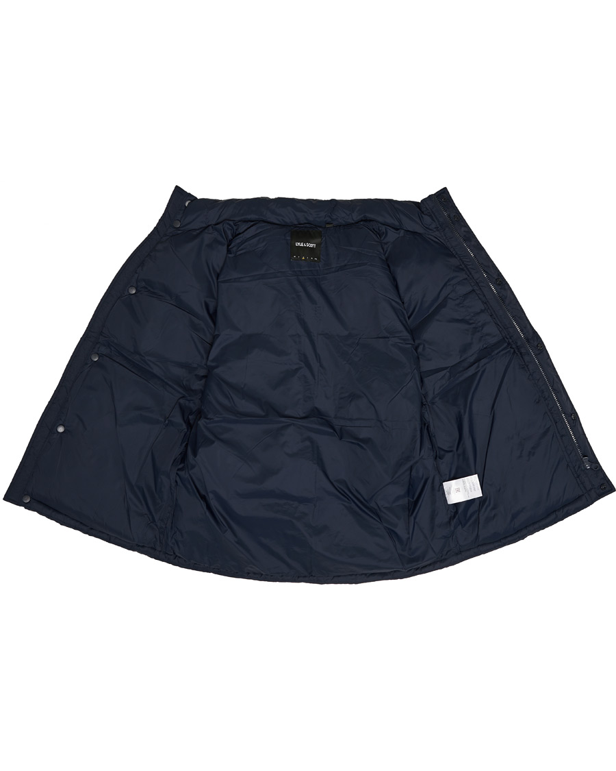 Men | Coats & Jackets | Lyle & Scott | Wadded Gilet Vest Dark Navy