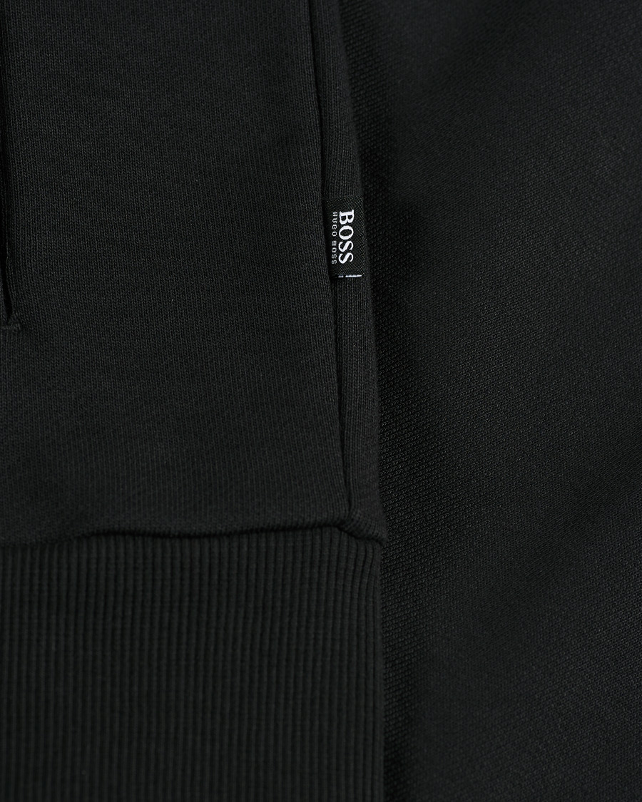 Men | Sweaters & Knitwear | BOSS BLACK | BOSS Seeger Unwrapped Full Zip Hoodie Black