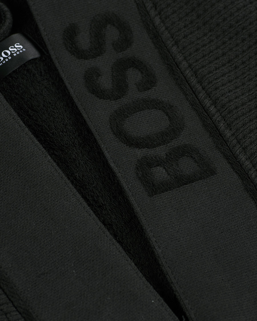 Men | Pyjamas & Robes | BOSS BLACK | BOSS Waffle Kimono Black