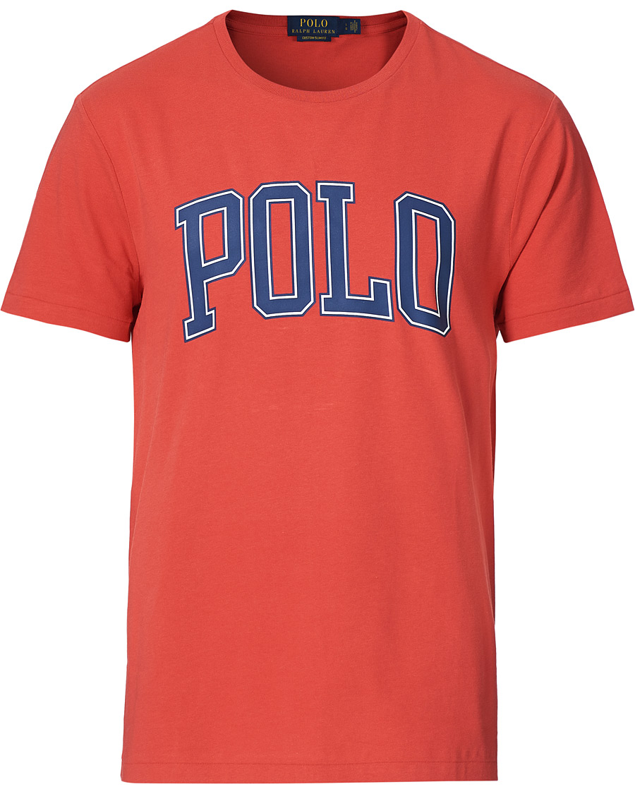 Men | T-Shirts | Polo Ralph Lauren | Logo Crew Neck Tee Starboard Red