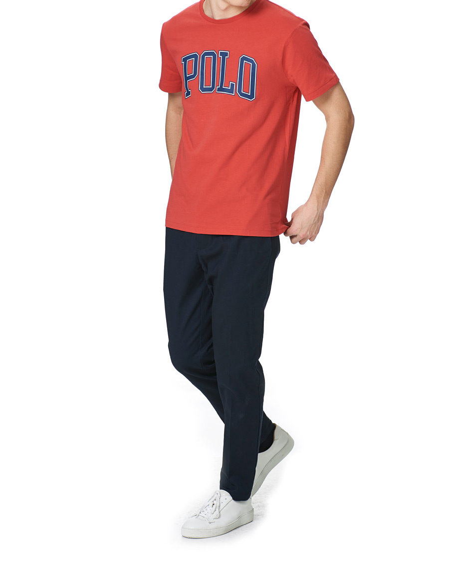 Men | T-Shirts | Polo Ralph Lauren | Logo Crew Neck Tee Starboard Red