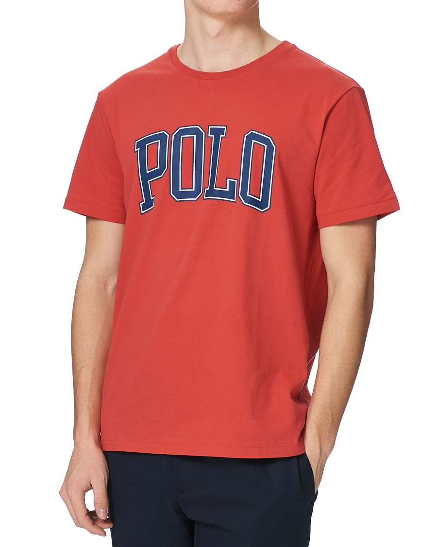 Men | T-Shirts | Polo Ralph Lauren | Logo Crew Neck Tee Starboard Red