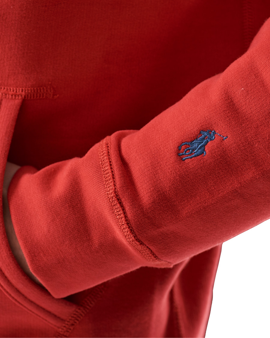 Men | Sweaters & Knitwear | Polo Ralph Lauren | Logo Hoodie Starboard Red