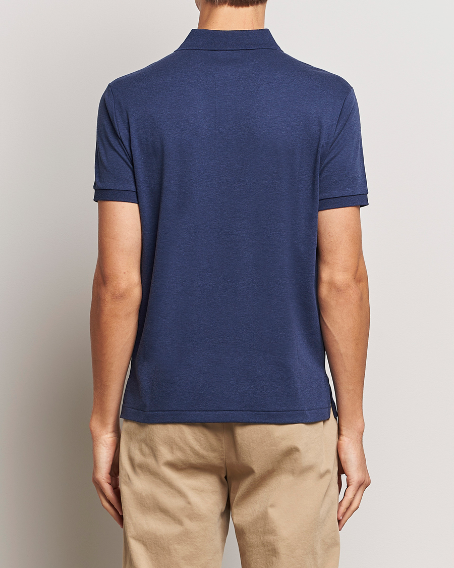 Men | Polo Shirts | Polo Ralph Lauren | Luxury Pima Cotton Polo Spring Navy Heather