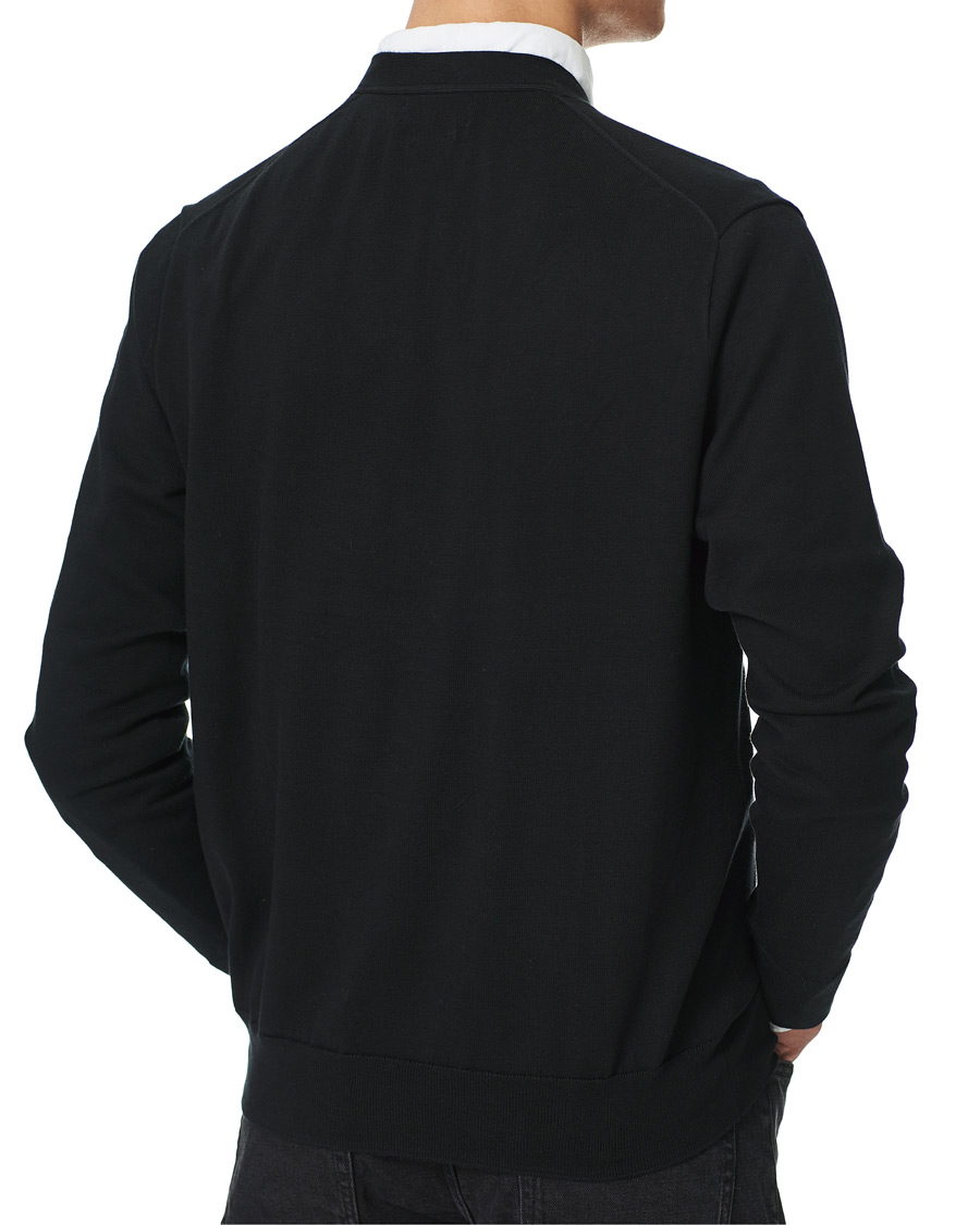 Men | Sweaters & Knitwear | Polo Ralph Lauren | Pima Cotton Cardigan Polo Black