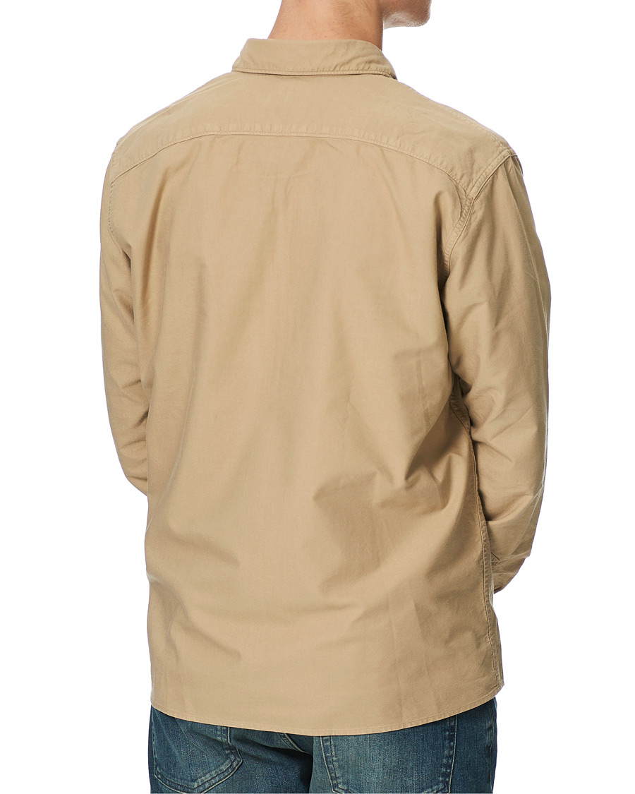 Men | Shirts | Polo Ralph Lauren | Garment Dyed Oxford Full-Zip Overshirt Surrey Tan