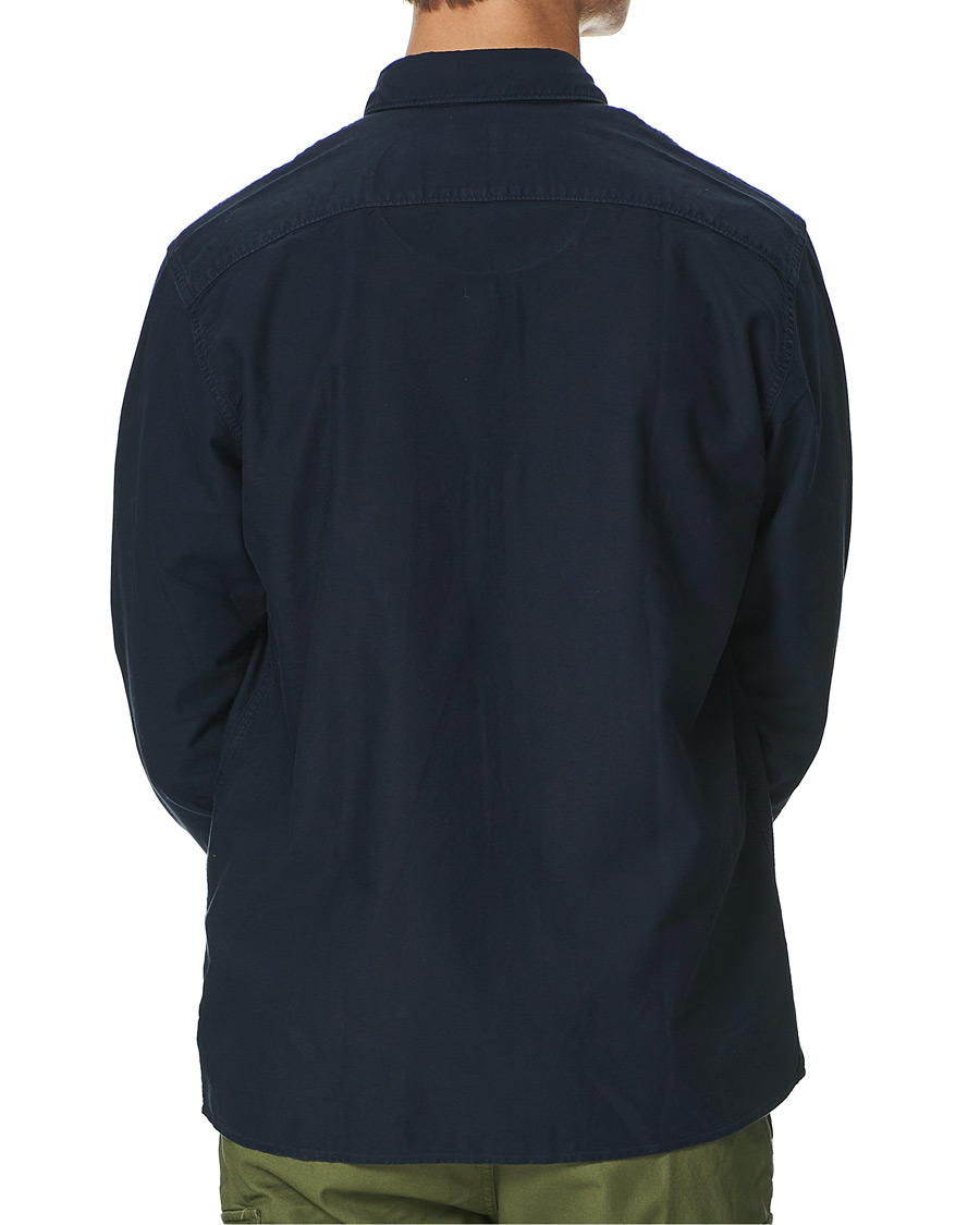 Men | Shirts | Polo Ralph Lauren | Garment Dyed Oxford Full-Zip Overshirt RL Navy