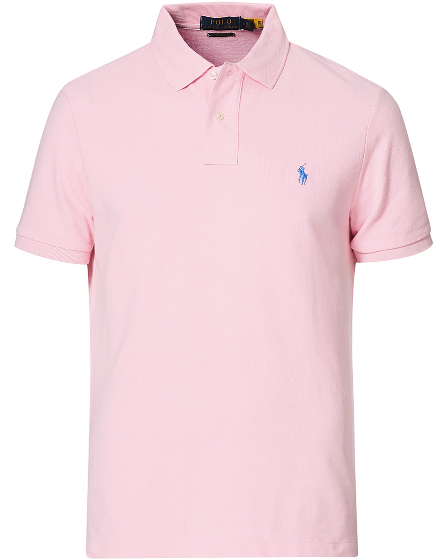 Men | Polo Shirts | Polo Ralph Lauren | Custom Slim Fit Polo Carmel Pink
