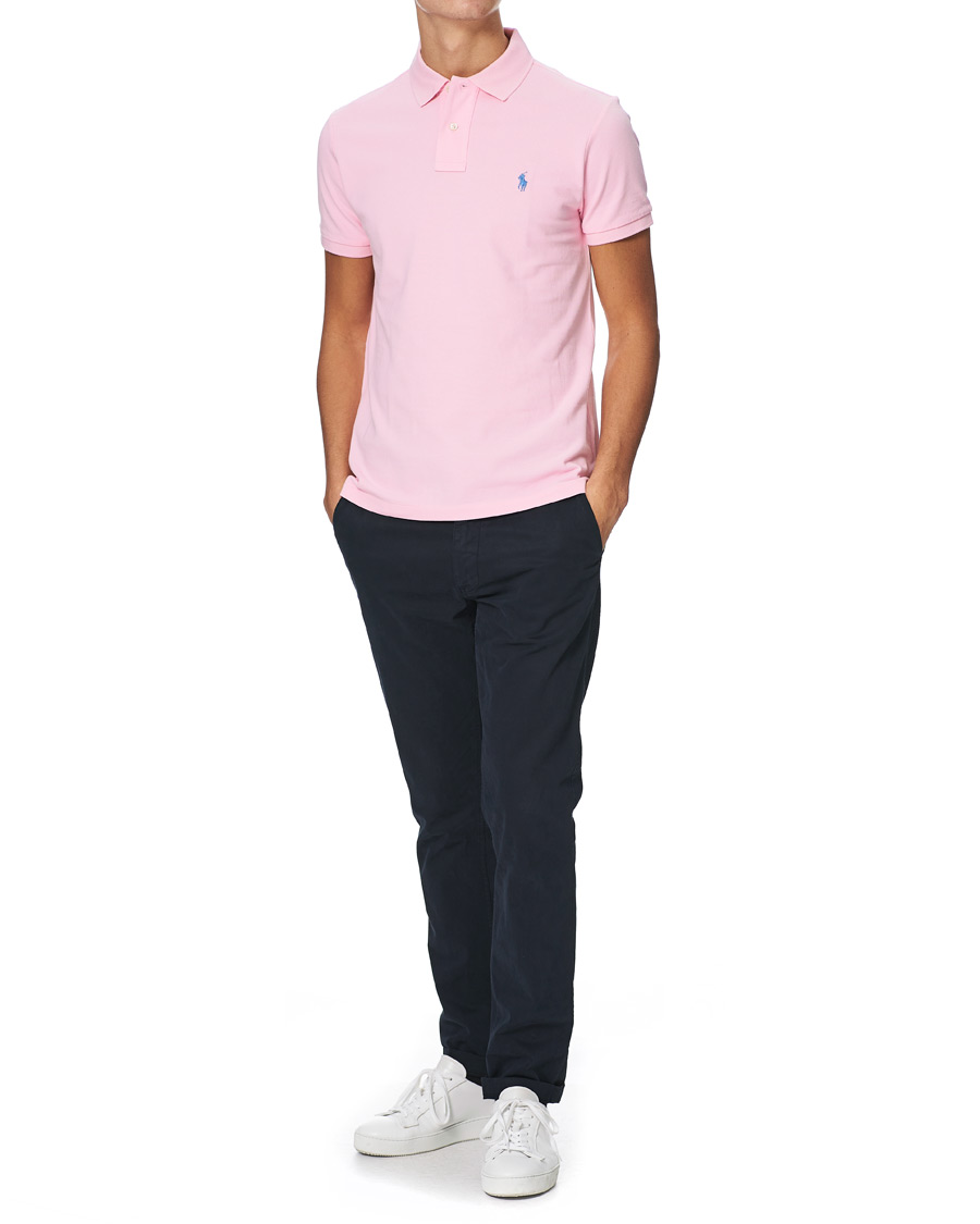 Men | Polo Shirts | Polo Ralph Lauren | Custom Slim Fit Polo Carmel Pink