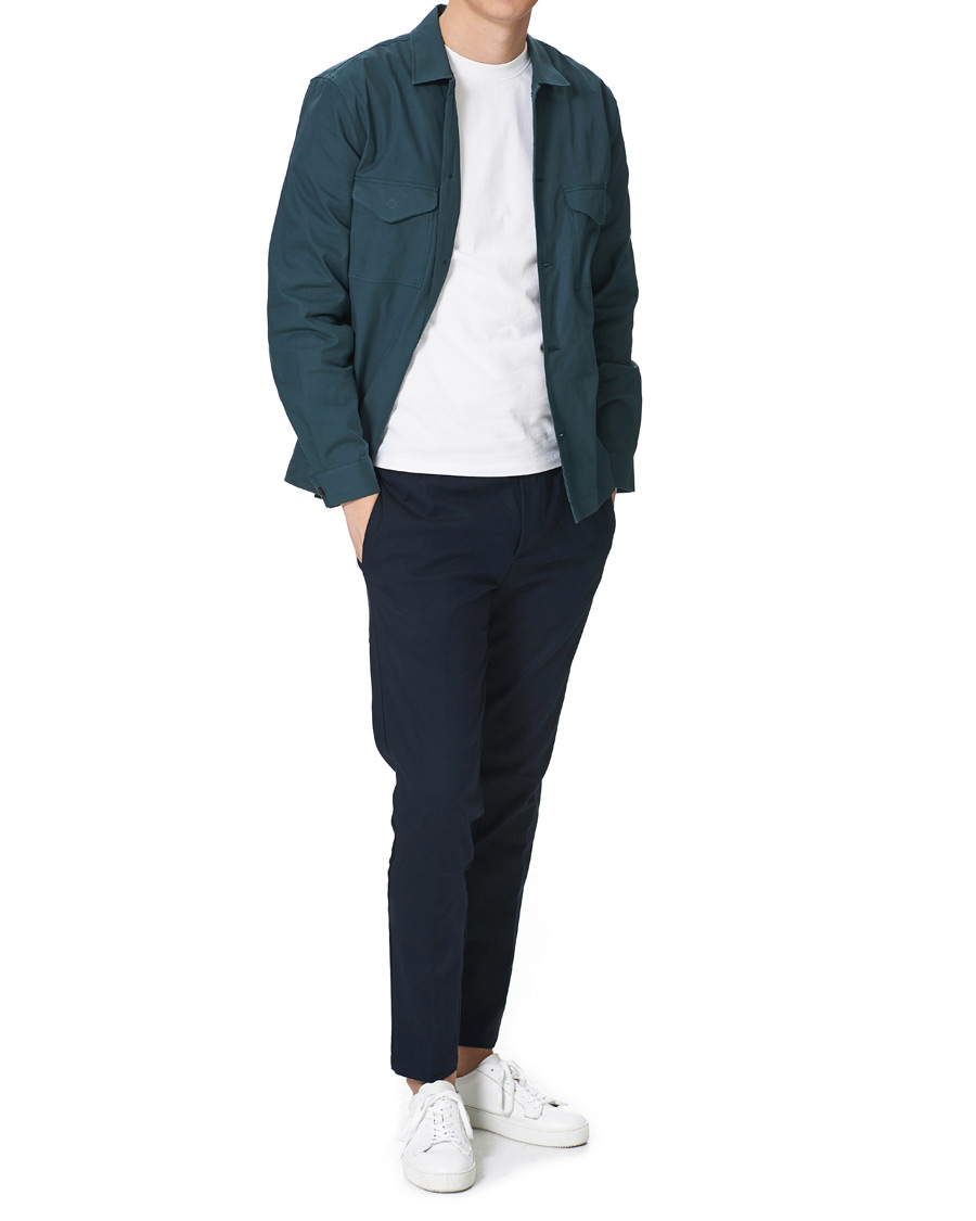Men | Shirts | Paul Smith | Organic Cotton Overshirt Green
