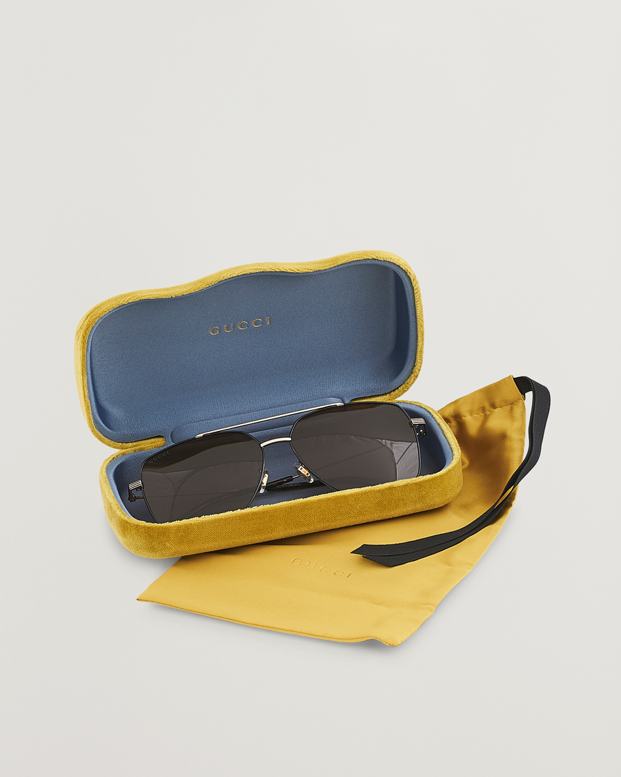 Men | Sunglasses | Gucci | GG1053SK Sunglasses Gold Brown