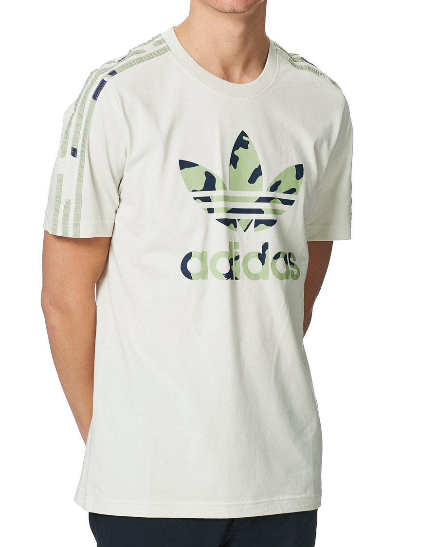 Men | T-Shirts | adidas Originals | Camo Infill Tee White