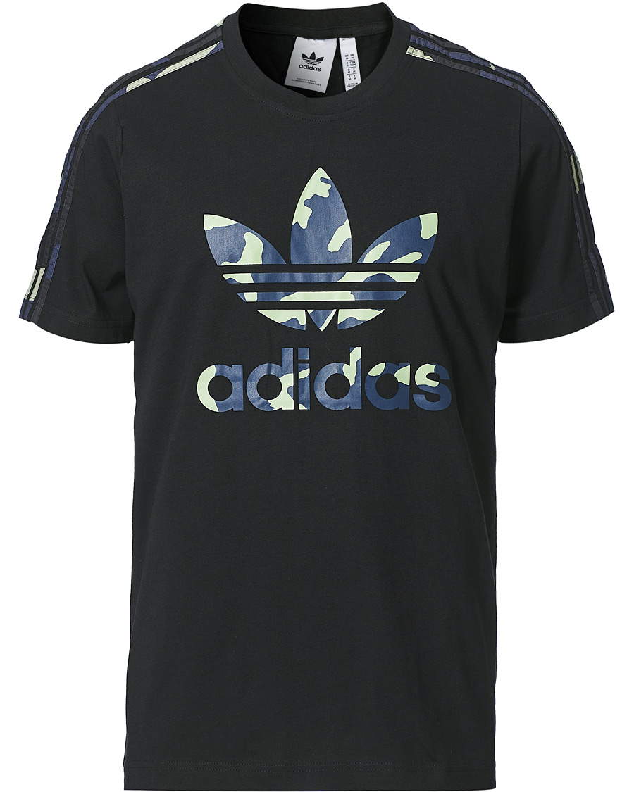 Men | T-Shirts | adidas Originals | Camo Infill Tee Black