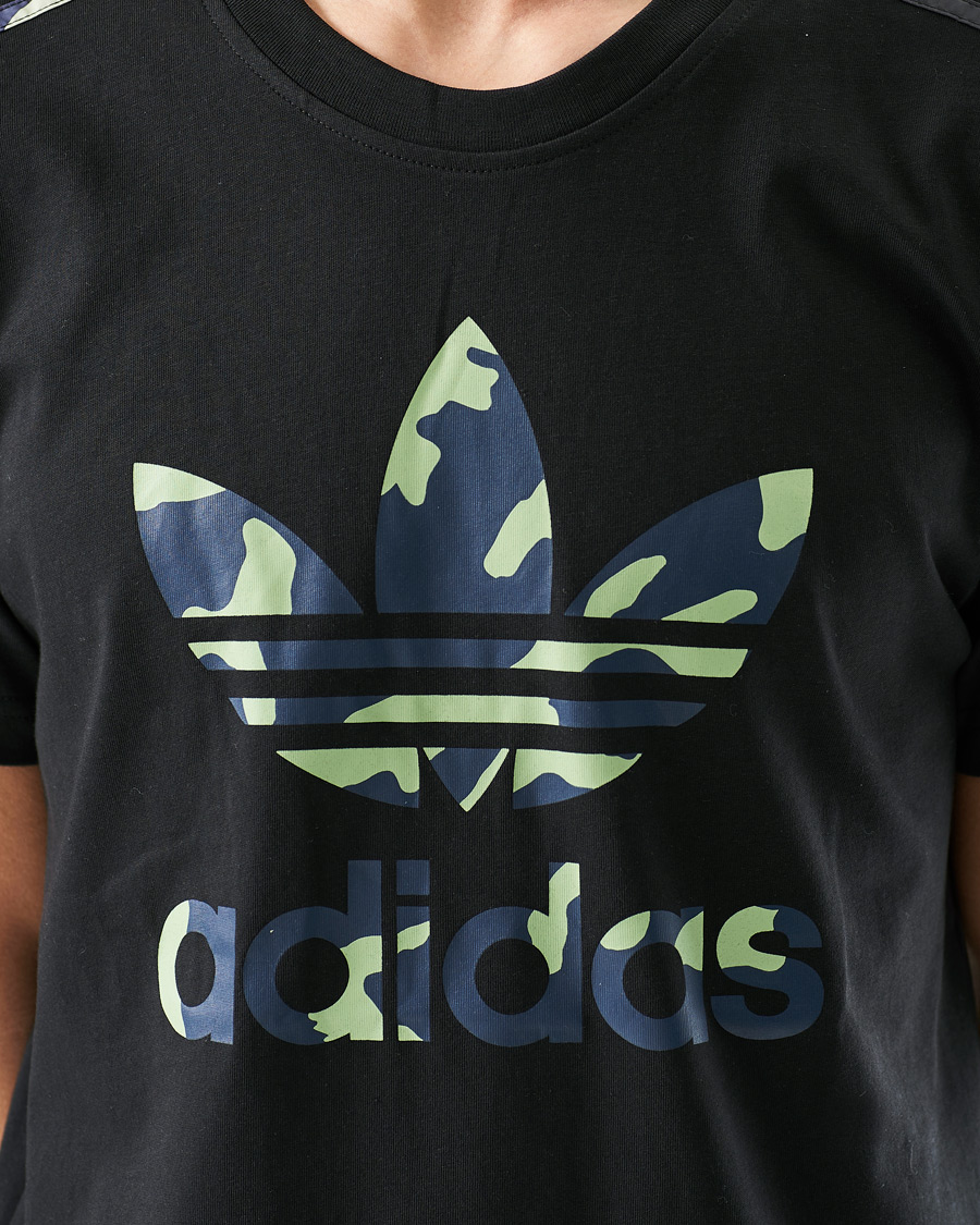 Men | T-Shirts | adidas Originals | Camo Infill Tee Black
