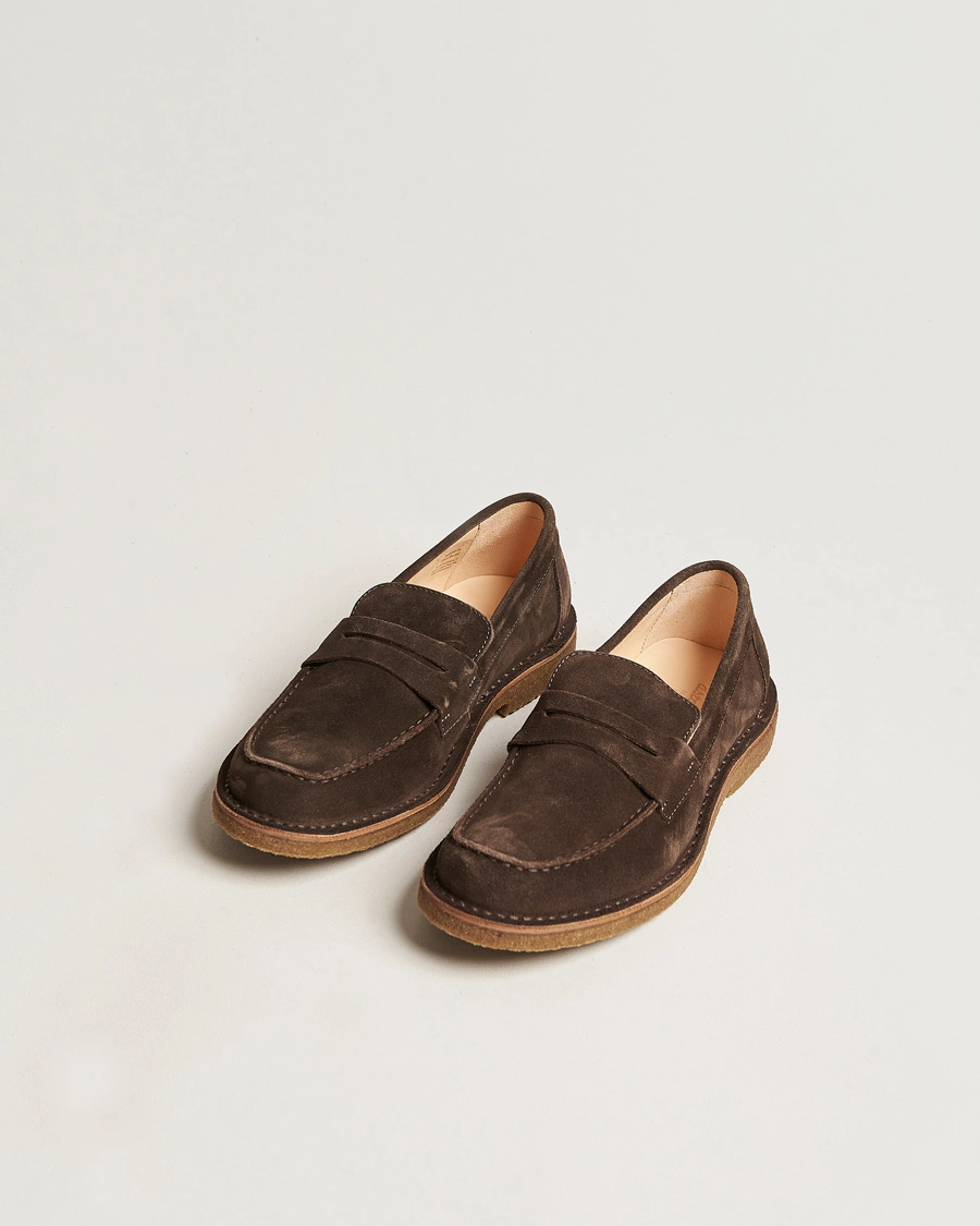 Men | Loafers | Astorflex | Mokaflex Loafers Dark Brown Suede