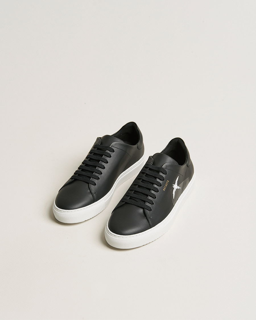 Men | Axel Arigato Clean 90 Taped Bird Sneaker Black Leather | Axel Arigato | Clean 90 Taped Bird Sneaker Black Leather