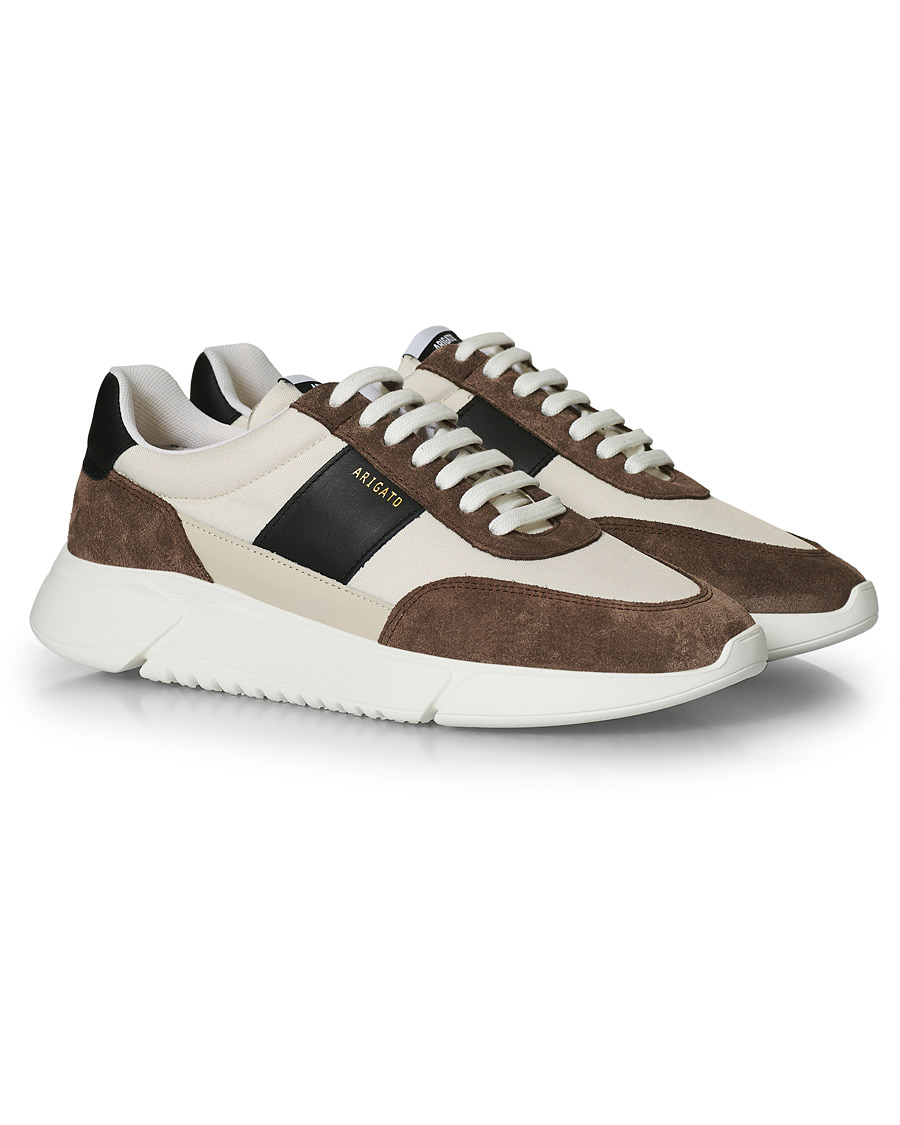 Men | Axel Arigato Genesis Vintage Runner Sneaker Beige/Brown/Black | Axel Arigato | Genesis Vintage Runner Sneaker Beige/Brown/Black