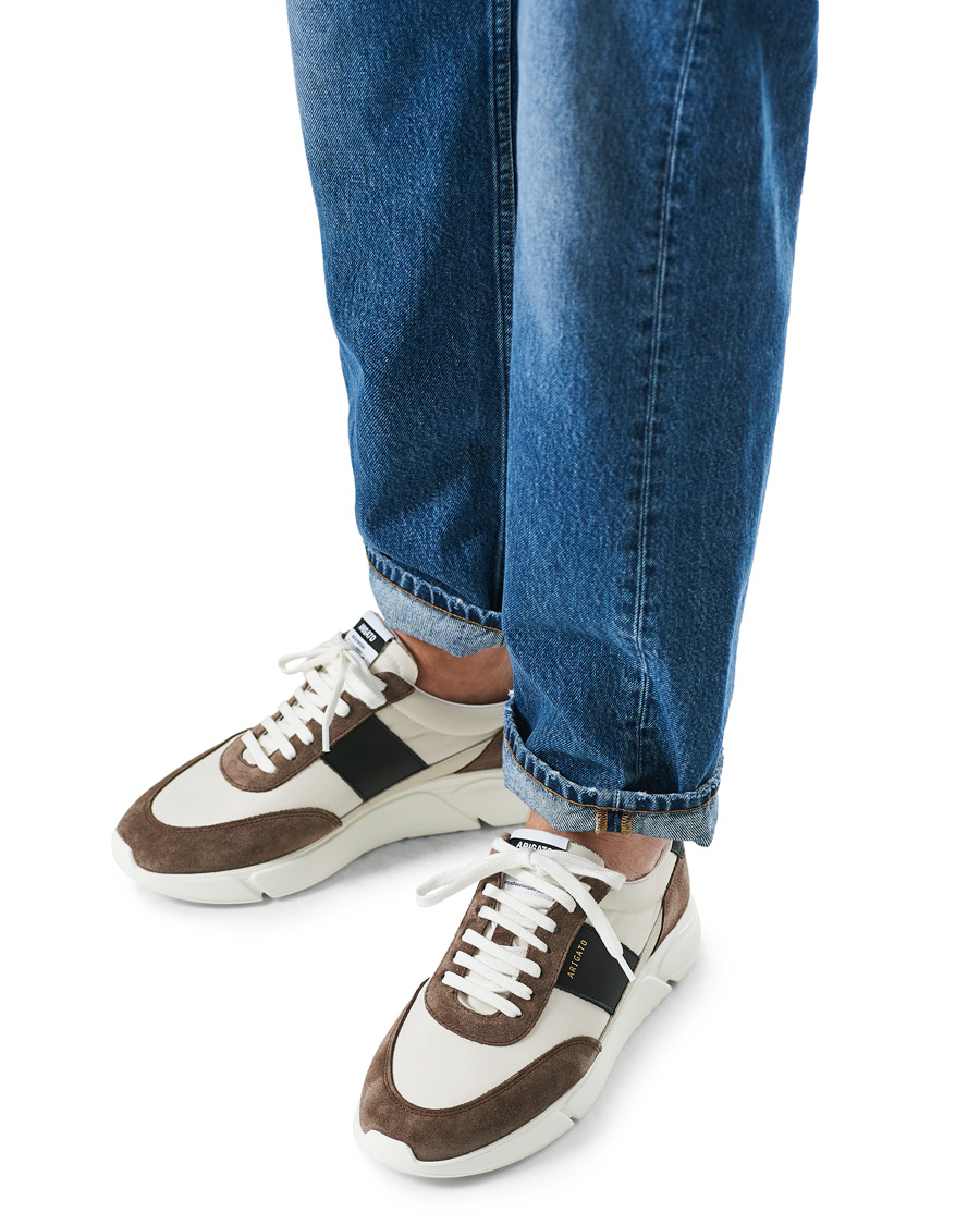 Men | Axel Arigato Genesis Vintage Runner Sneaker Beige/Brown/Black | Axel Arigato | Genesis Vintage Runner Sneaker Beige/Brown/Black