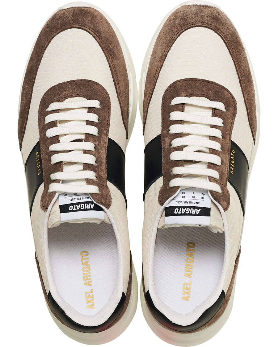 Men | Axel Arigato Genesis Vintage Runner Sneaker Beige/Brown/Black | Axel Arigato | Genesis Vintage Runner Sneaker Beige/Brown/Black