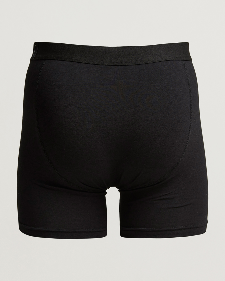 Men | Underwear & Socks | Bread & Boxers | 3-Pack Long Boxer Brief Black