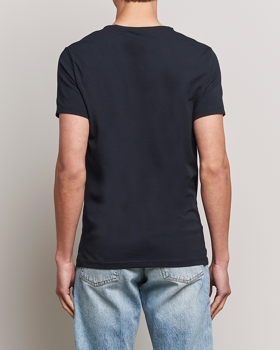 Men | T-Shirts | Bread & Boxers | 2-Pack Crew Neck Tee Dark Navy