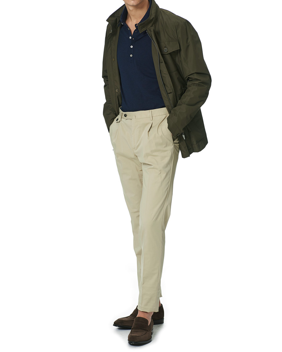 Men | Coats & Jackets | Canali | Nylon Field Jacket Military Green