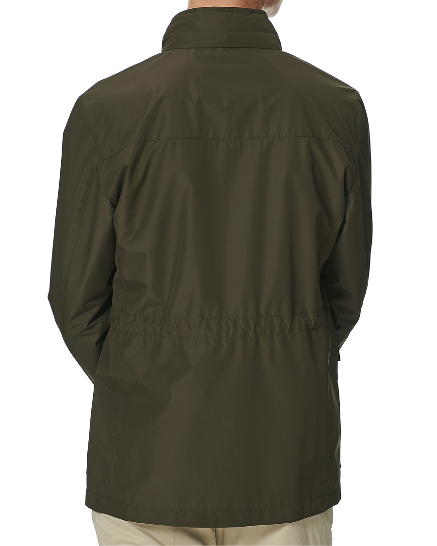 Men | Coats & Jackets | Canali | Nylon Field Jacket Military Green