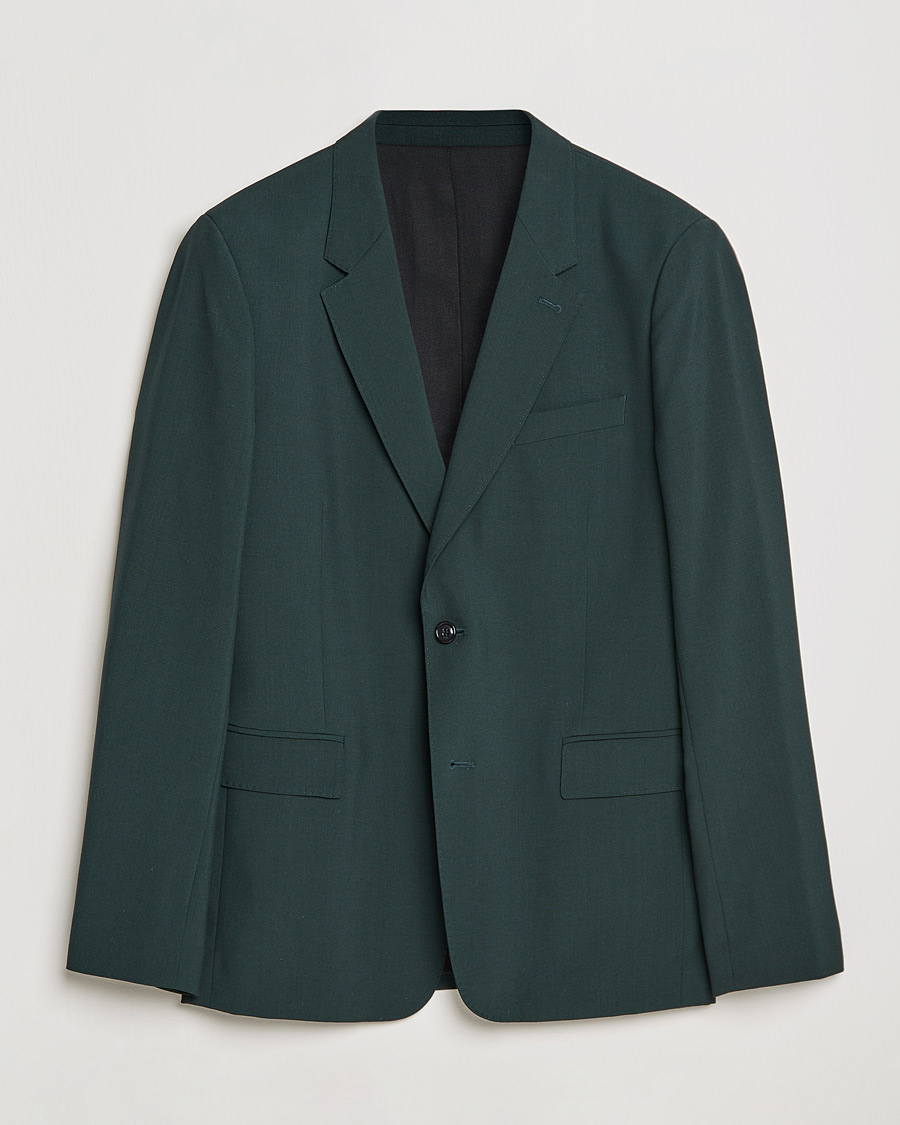 Men | Blazers | AMI | Wool Blazer Evergreen