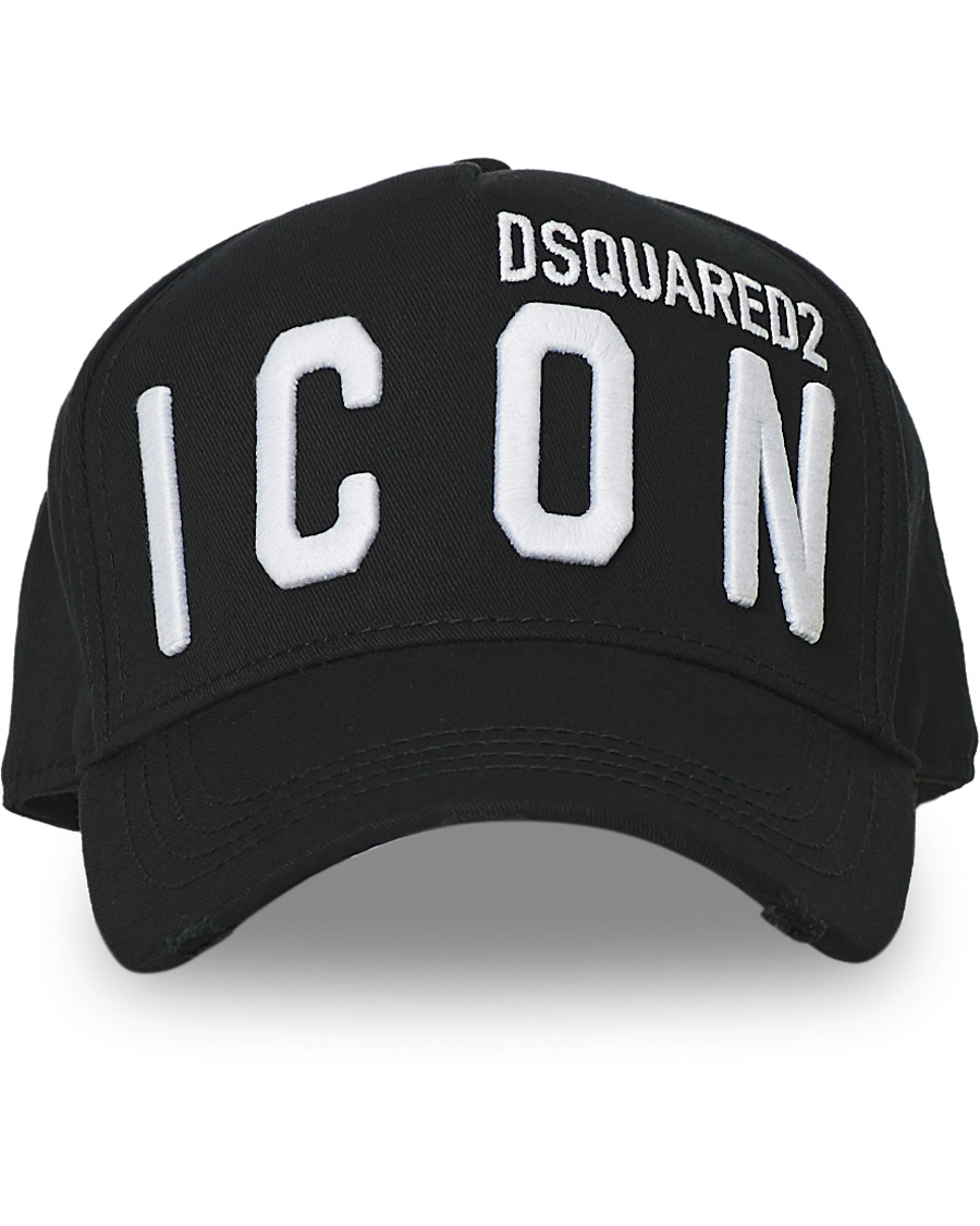 Men | Dsquared2 Icon Baseball Cap Black | Dsquared2 | Icon Baseball Cap Black