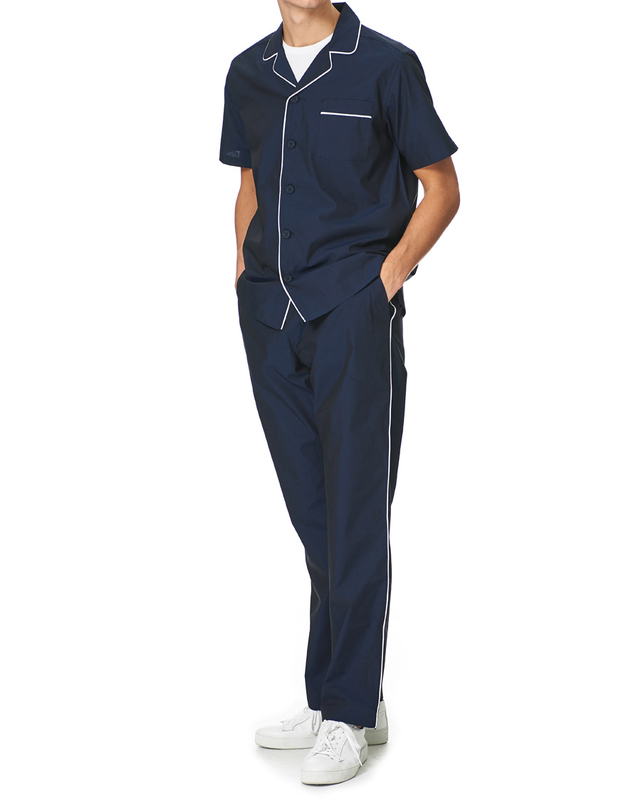 Men | Pyjamas & Robes | Orlebar Brown | Alfred Relaxed Cotton Lounge Shorts Navy