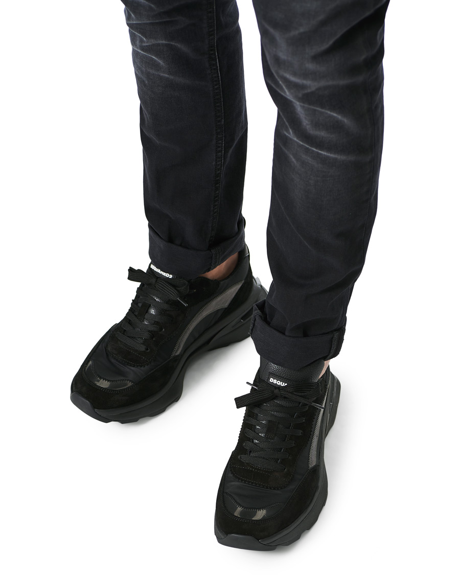Men | Dsquared2 Slash Running Sneakers Black | Dsquared2 | Slash Running Sneakers Black