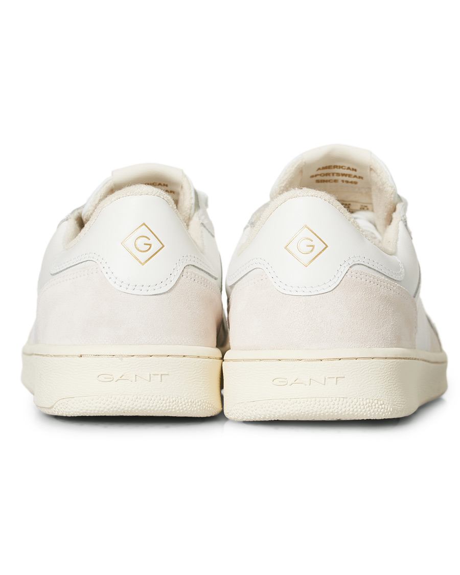 Men | GANT Goodpal Sneaker White/Sand Suede | GANT | Goodpal Sneaker White/Sand Suede