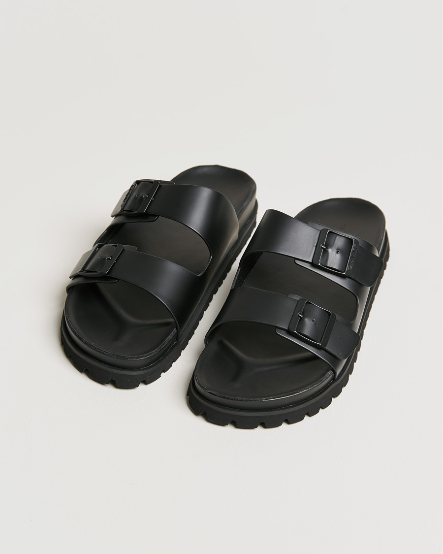 Men | GANT Primapal Leather Sandal Black | GANT | Primapal Leather Sandal Black