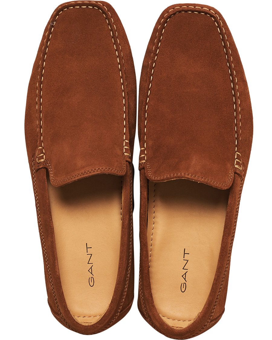 Men | GANT Mc Bay Car Shoe Cognac Suede | GANT | Mc Bay Car Shoe Cognac Suede
