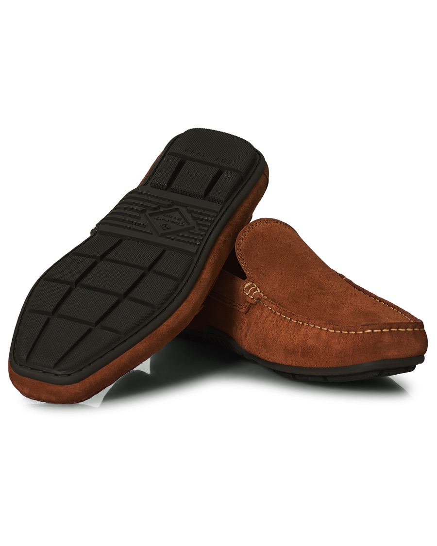 Men | GANT Mc Bay Car Shoe Cognac Suede | GANT | Mc Bay Car Shoe Cognac Suede