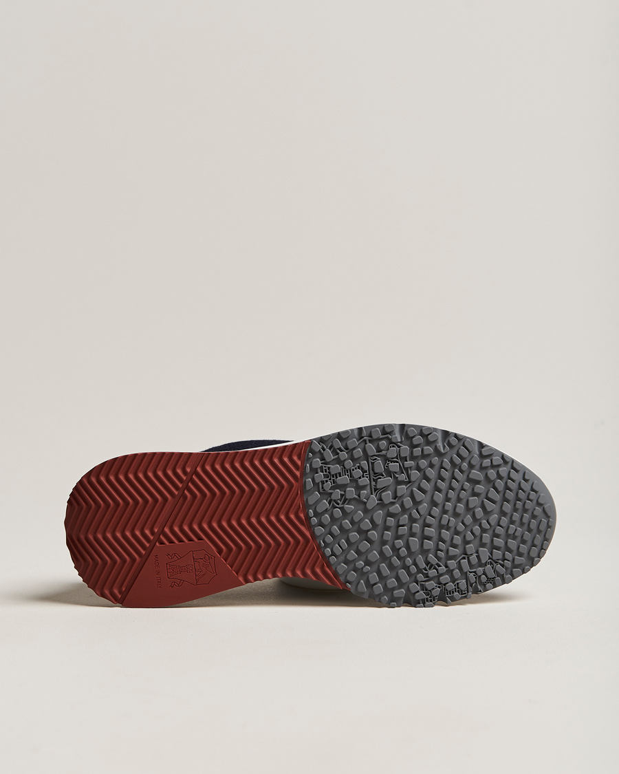Men | Sneakers | Brunello Cucinelli | Mesh Running Sneakers Navy