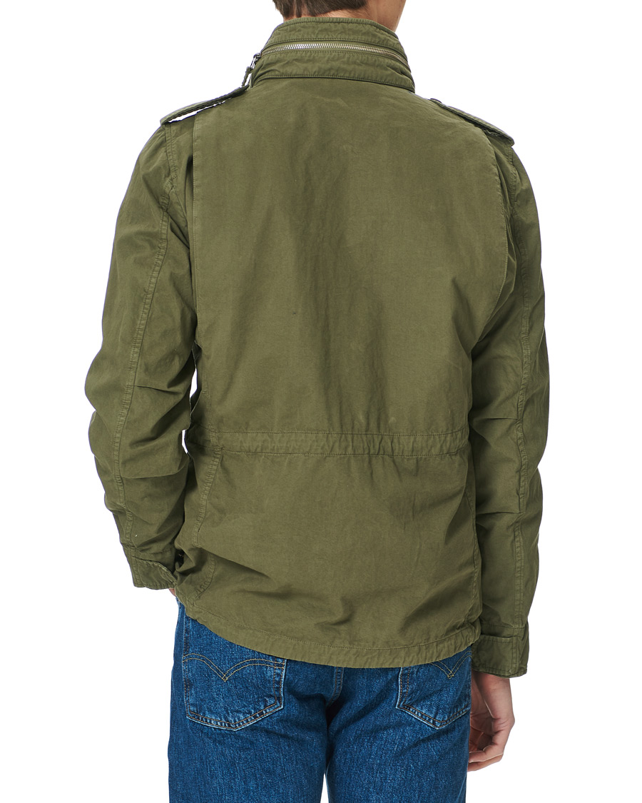 Men | Coats & Jackets | Aspesi | Cotton Field Jacket Army Green