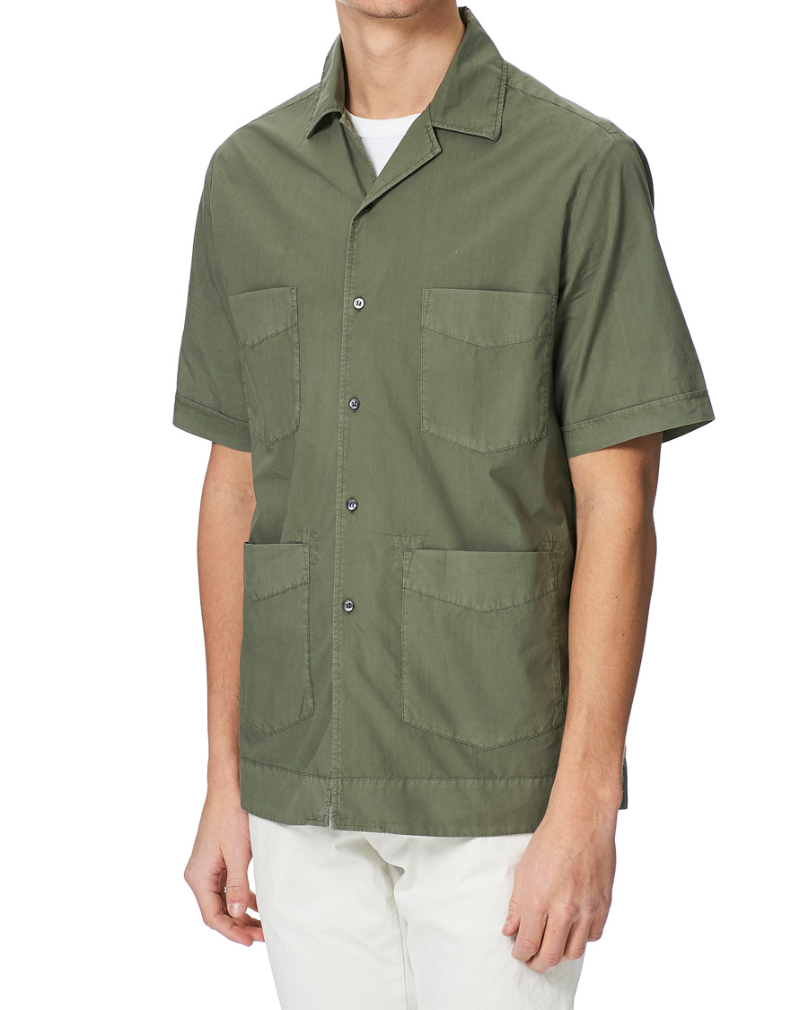 Men | Shirts | Aspesi | Short Sleeve UT Shirt Military