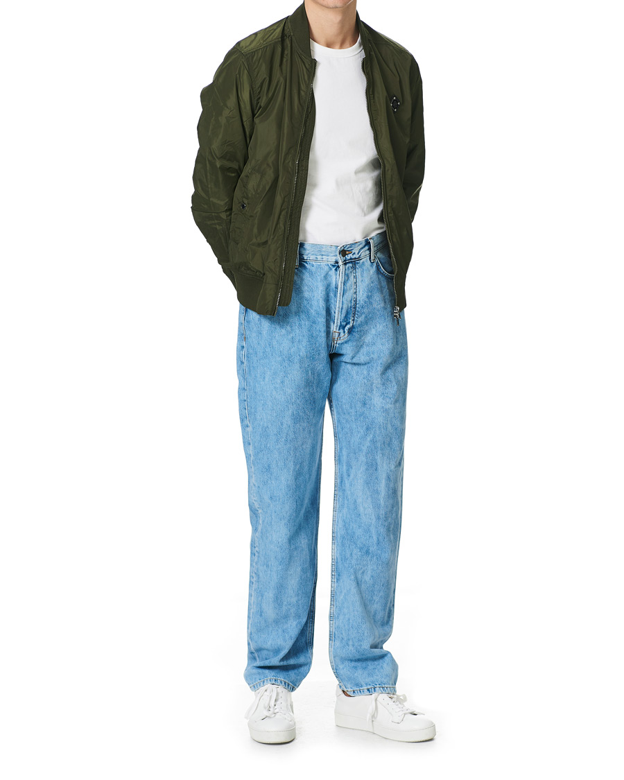 Men | Coats & Jackets | J.Lindeberg | Thom  Bomber Jacket Deep Depths