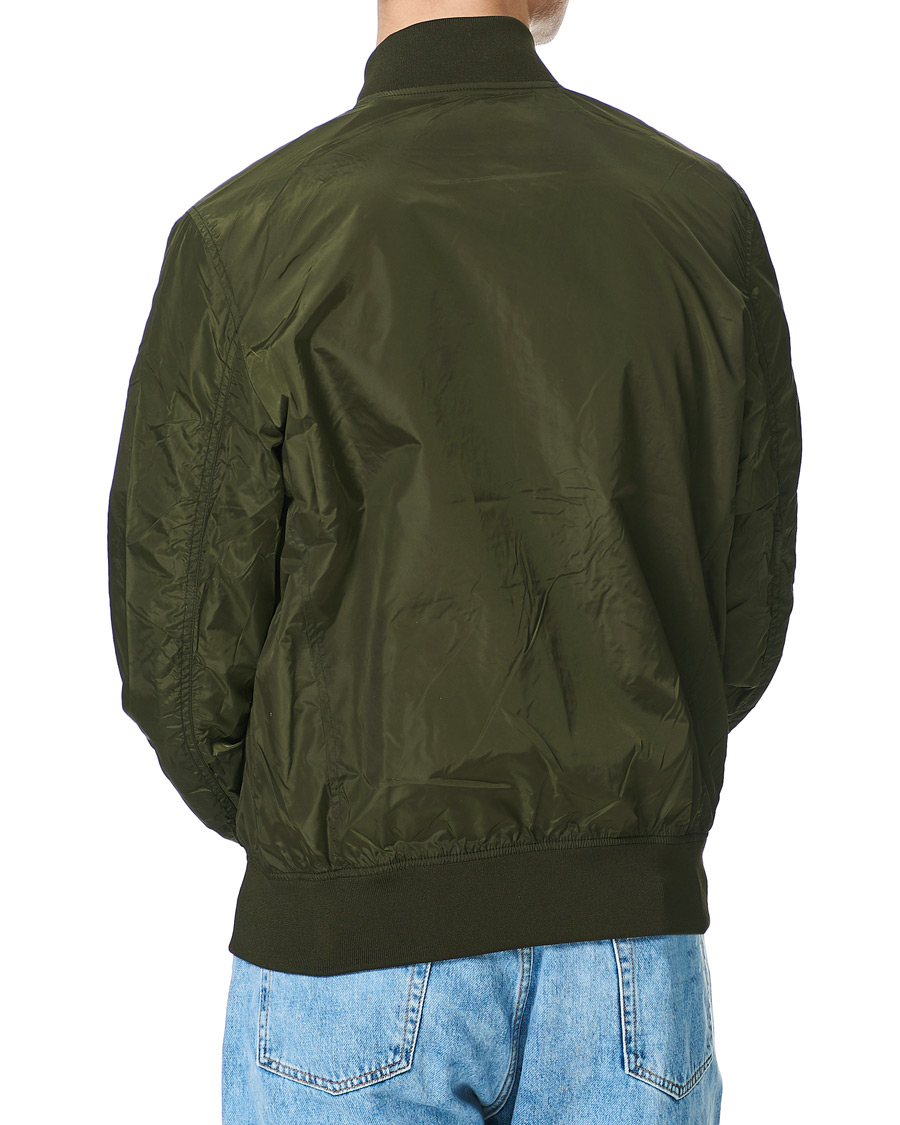 Men | Coats & Jackets | J.Lindeberg | Thom  Bomber Jacket Deep Depths