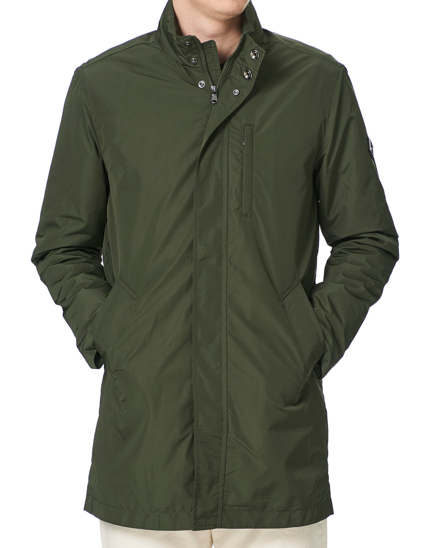 Men | Coats & Jackets | J.Lindeberg | Terry Poly Coat Deep Depths