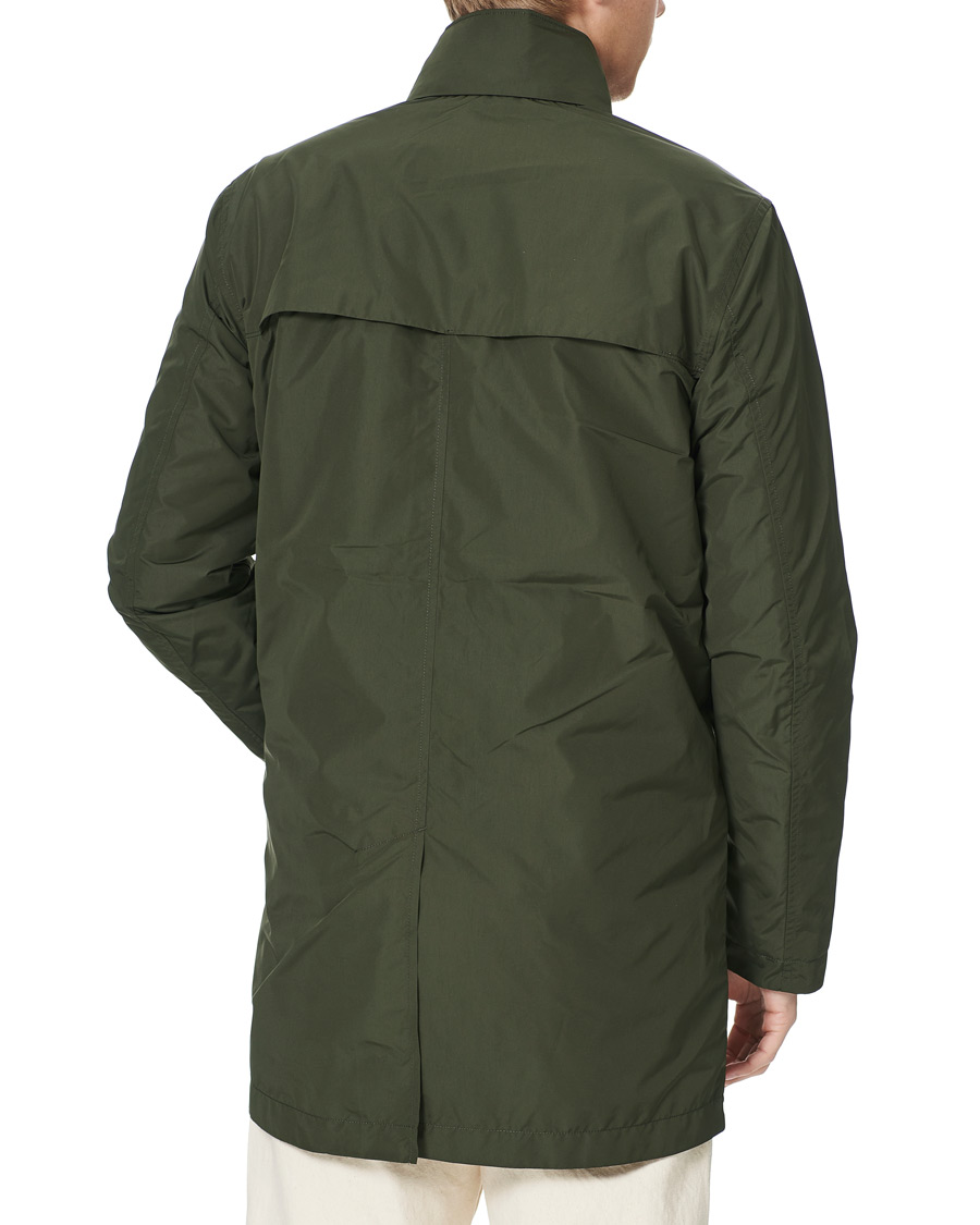 Men | Coats & Jackets | J.Lindeberg | Terry Poly Coat Deep Depths