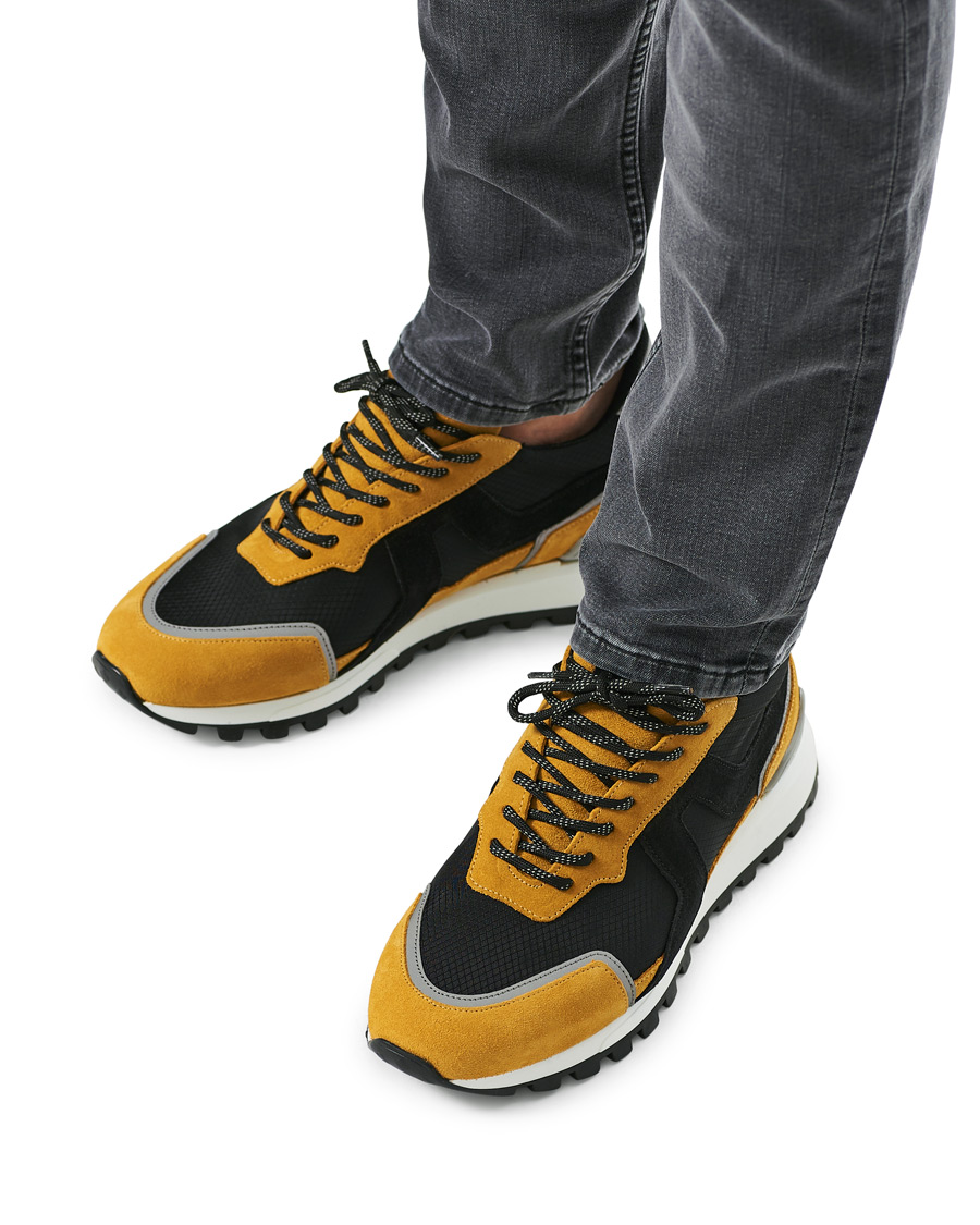 Men | J.Lindeberg Bridge Runner Sneaker Mango Mojito | J.Lindeberg | Bridge Runner Sneaker Mango Mojito