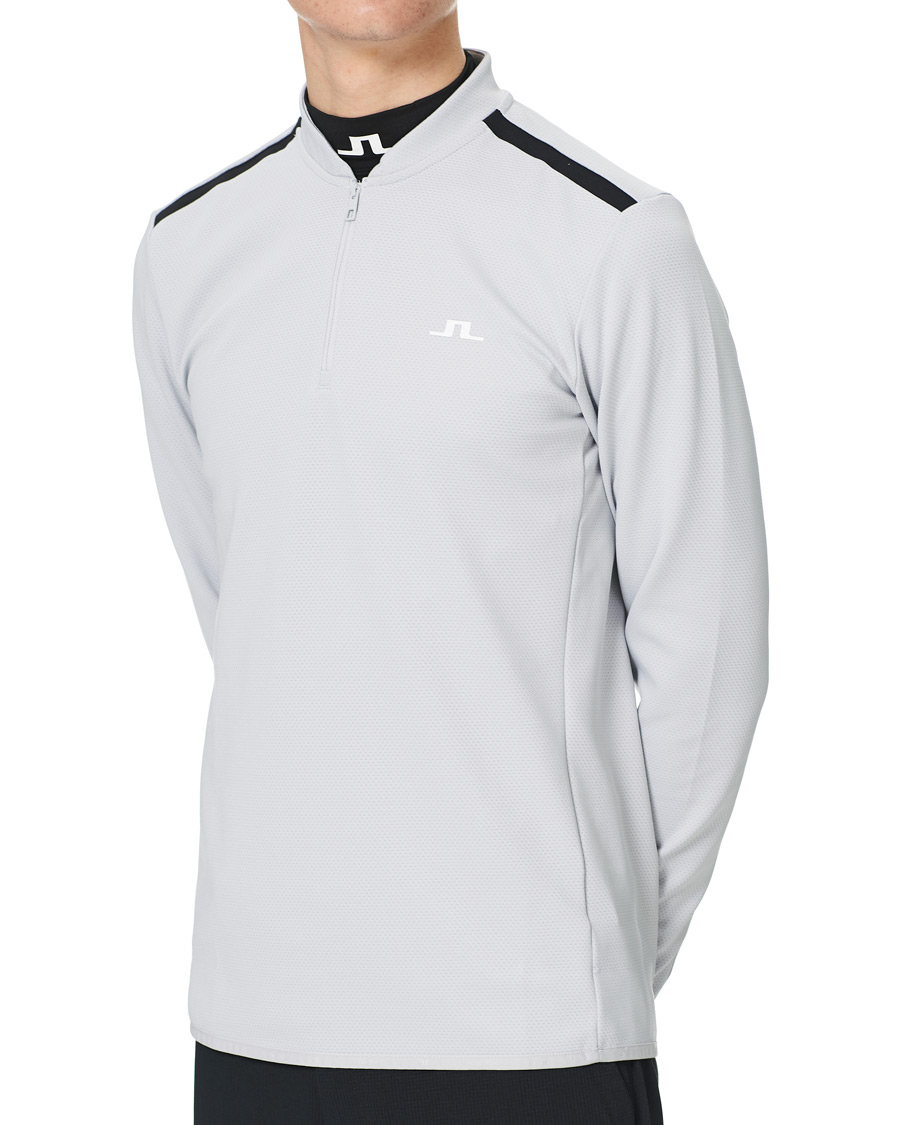 Men | Sweaters & Knitwear | J.Lindeberg | Tech Bridge Golf Mid Layer Micro Chip
