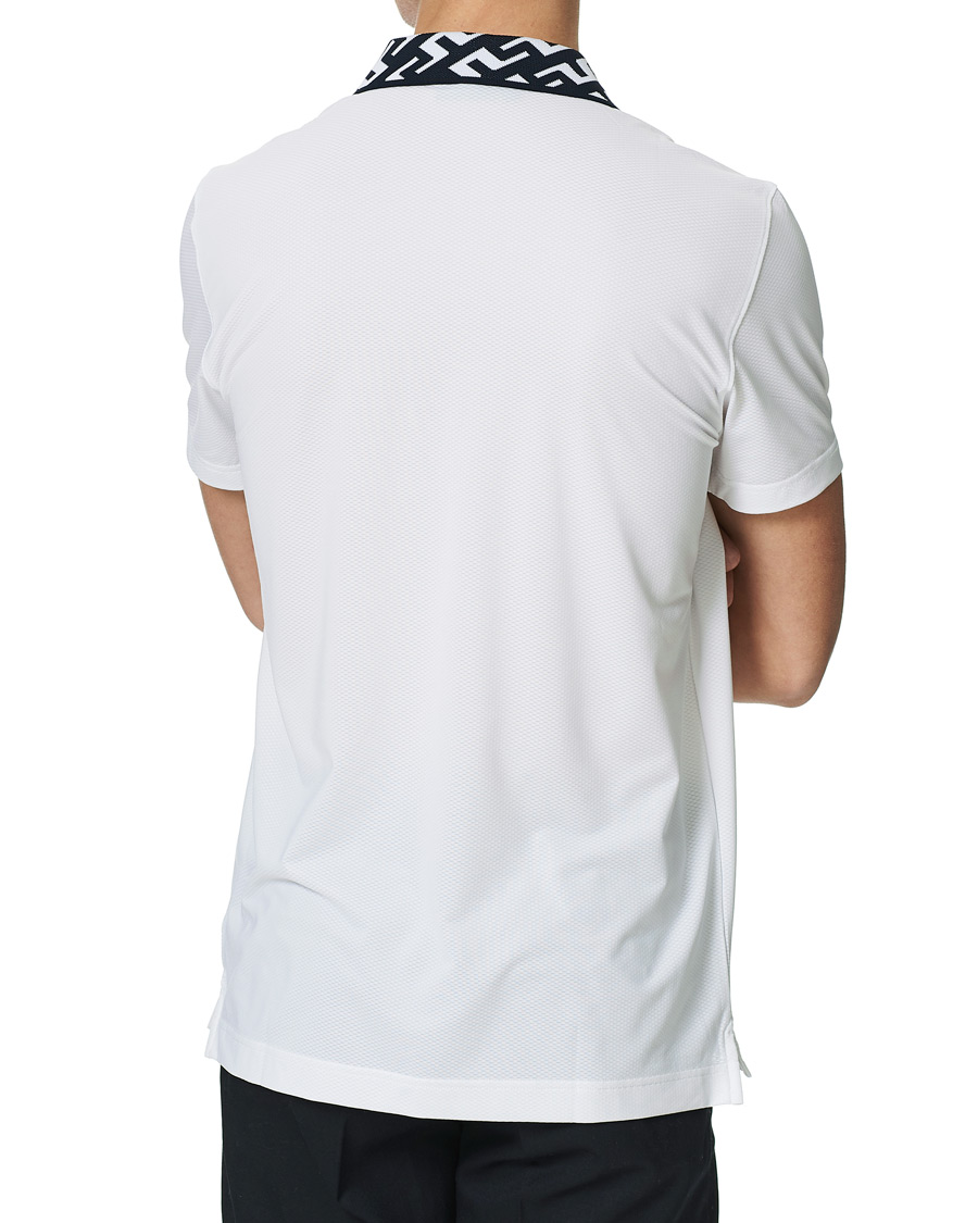 Men | Polo Shirts | J.Lindeberg | Karter Regular Fit Golf Polo White