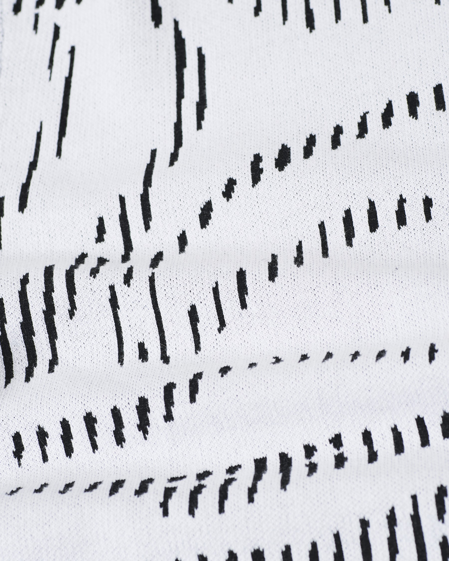 Men | Sweaters & Knitwear | J.Lindeberg | Cyrus Golf Knit Sweater White Spiral Camo