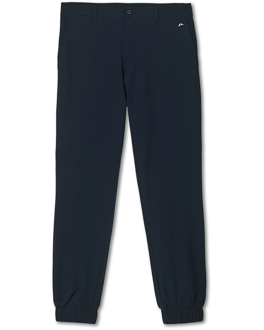 Men | Trousers | J.Lindeberg | Cuff Jogger Golf Pants JL Navy